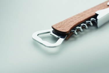 Logotrade corporate gift picture of: 3 in 1 bamboo bottle opener WOOL